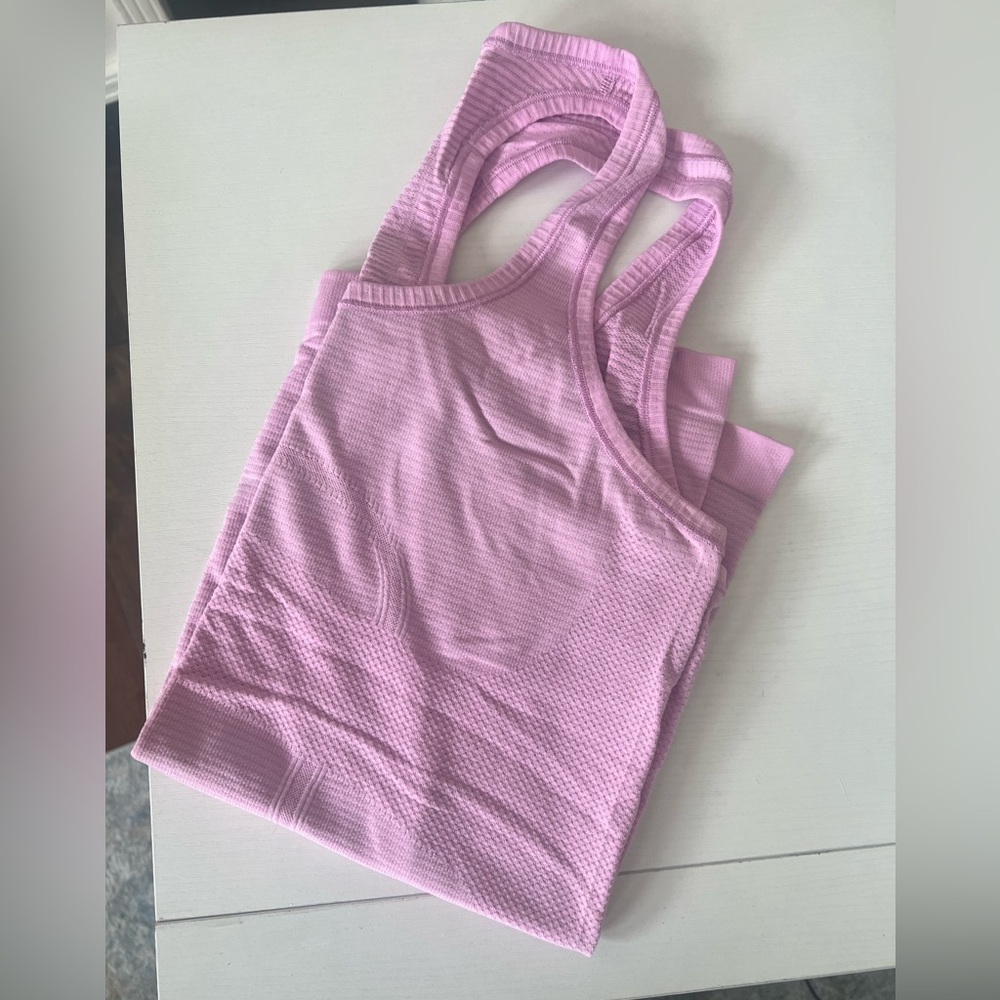 Pink swiftly tech tank.